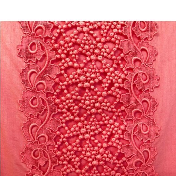 J. Crew Pink Coral Garden Lace Sleeveless
Shift Dress - Picture 10 of 16